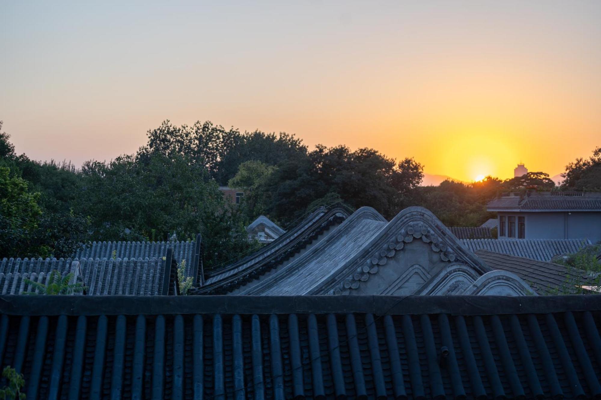 Beijing Le Zai Nan Luo Gu Xiang Wang Fu Jing Forbidden City Courtyard Hotel&Free Laundry Service&Free Coffee And Dumpling Experience Service Exterior foto