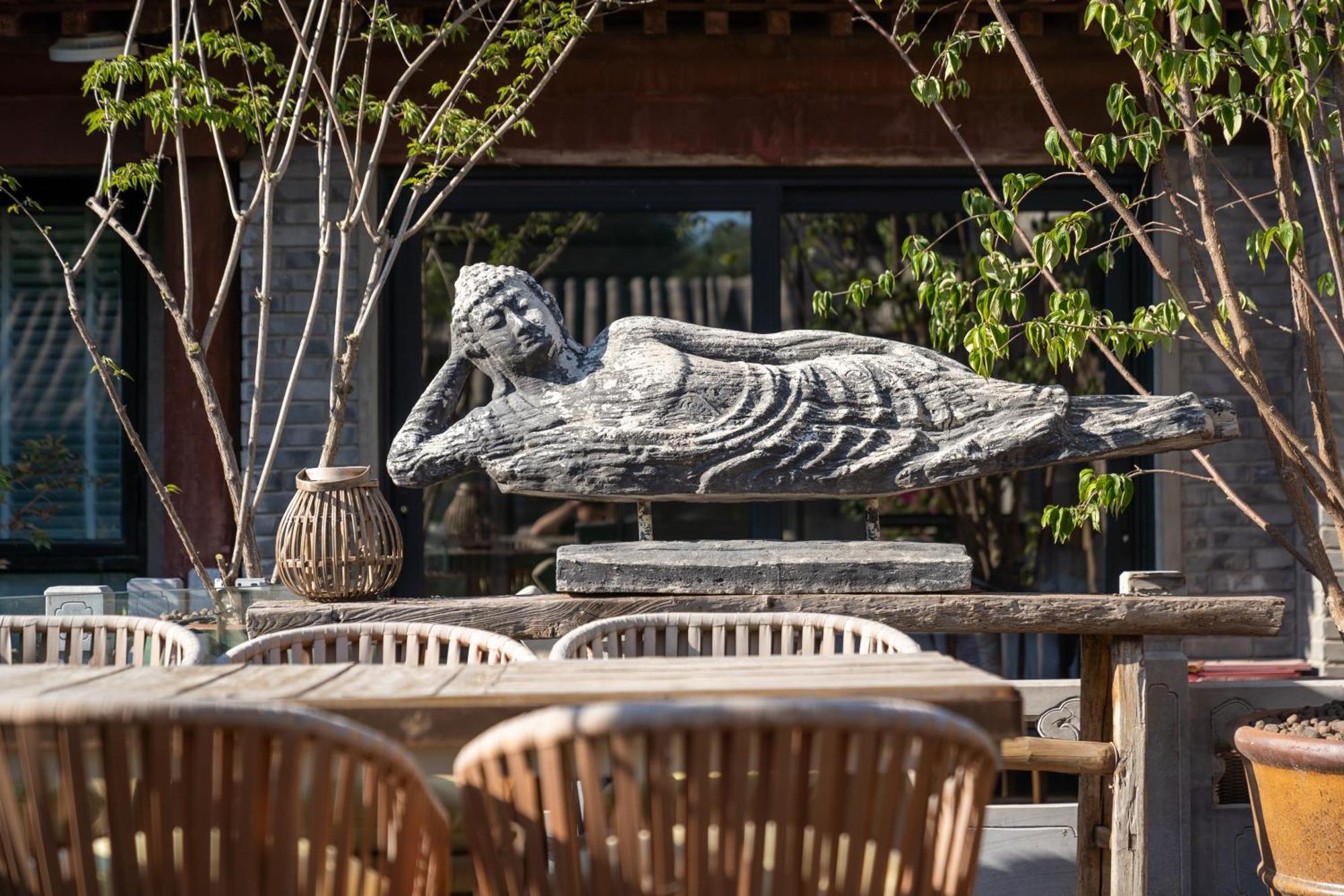 Beijing Le Zai Nan Luo Gu Xiang Wang Fu Jing Forbidden City Courtyard Hotel&Free Laundry Service&Free Coffee And Dumpling Experience Service Exterior foto