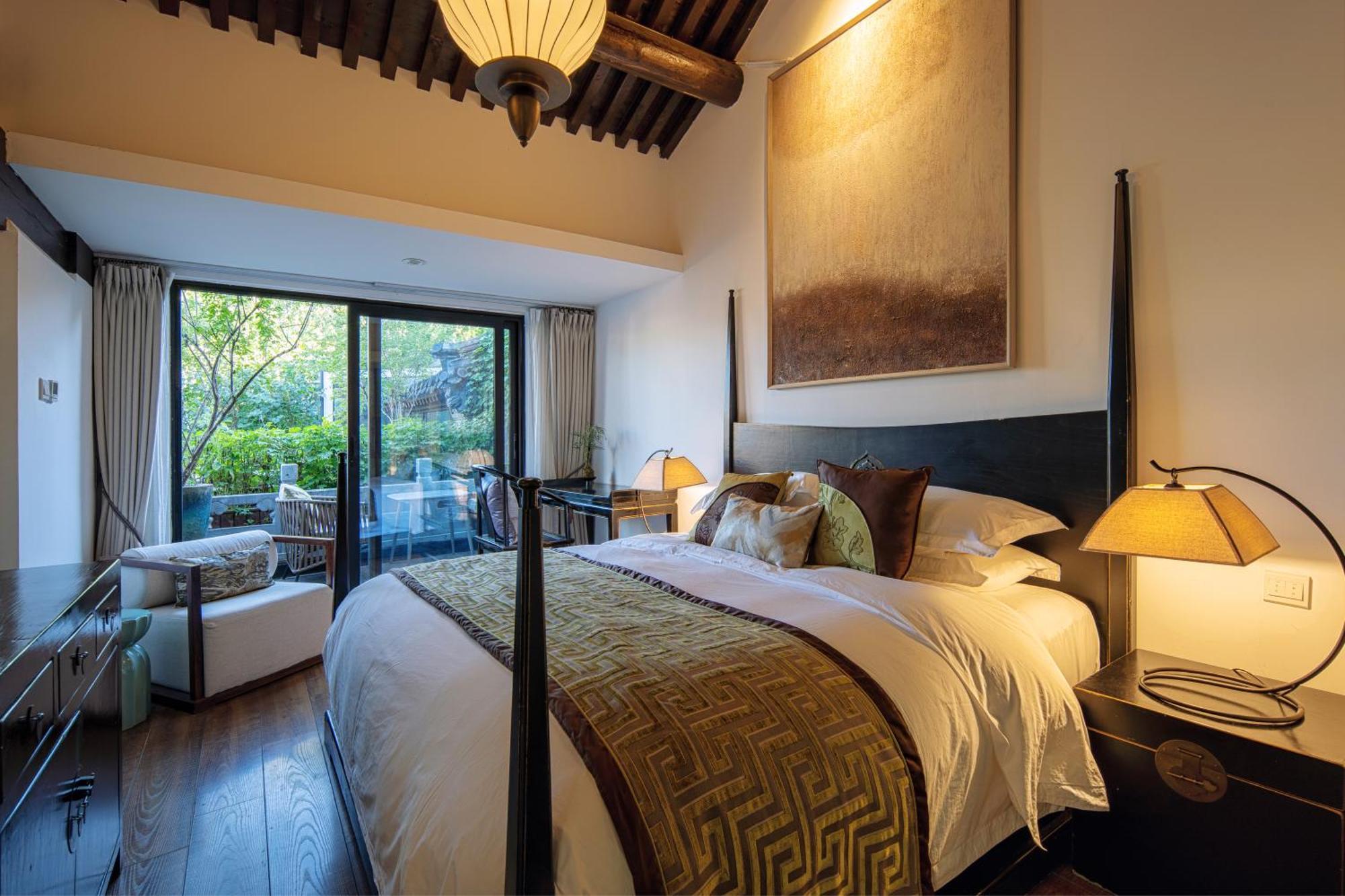 Beijing Le Zai Nan Luo Gu Xiang Wang Fu Jing Forbidden City Courtyard Hotel&Free Laundry Service&Free Coffee And Dumpling Experience Service Exterior foto