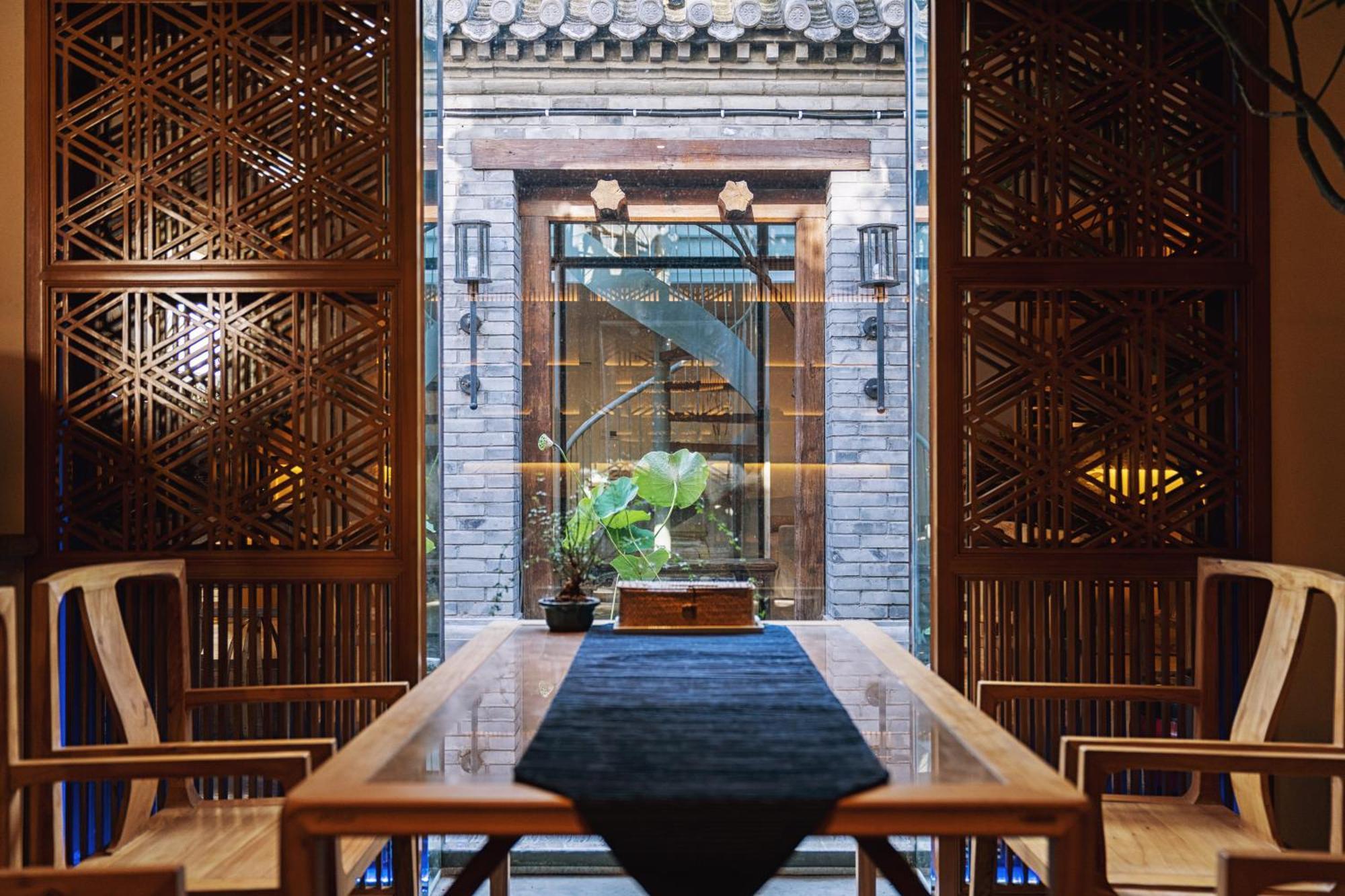 Beijing Le Zai Nan Luo Gu Xiang Wang Fu Jing Forbidden City Courtyard Hotel&Free Laundry Service&Free Coffee And Dumpling Experience Service Exterior foto