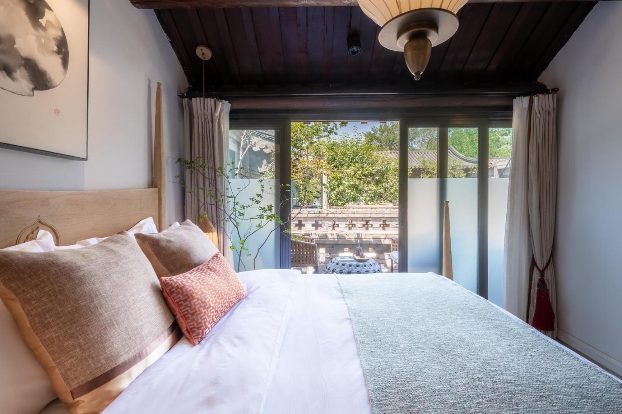 Beijing Le Zai Nan Luo Gu Xiang Wang Fu Jing Forbidden City Courtyard Hotel&Free Laundry Service&Free Coffee And Dumpling Experience Service Exterior foto
